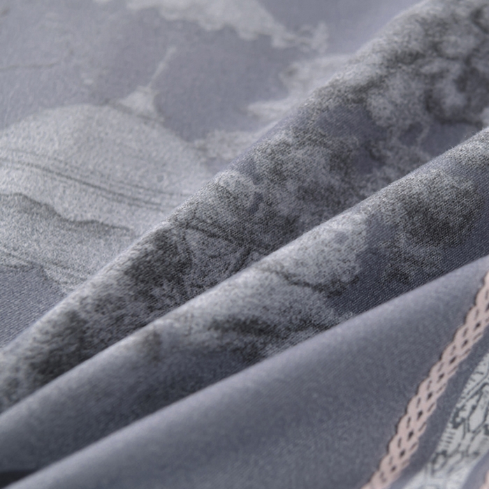 91家纺网 家纺一手货源 找家纺 文黛家居 2025新款-植物羊绒大版花四件套 芳华