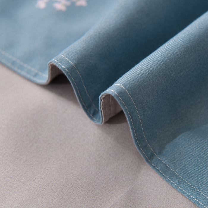 91家纺网 家纺一手货源 找家纺 文黛家居 2025新款-植物羊绒大版花四件套 花好月圆