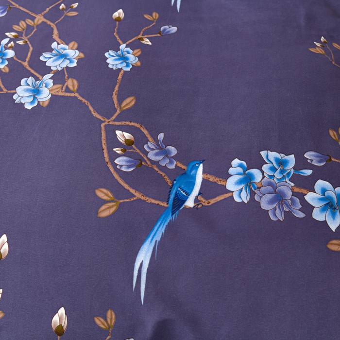 91家纺网 家纺一手货源 找家纺 文黛家居 2025新款-植物羊绒大版花四件套 锦上添花