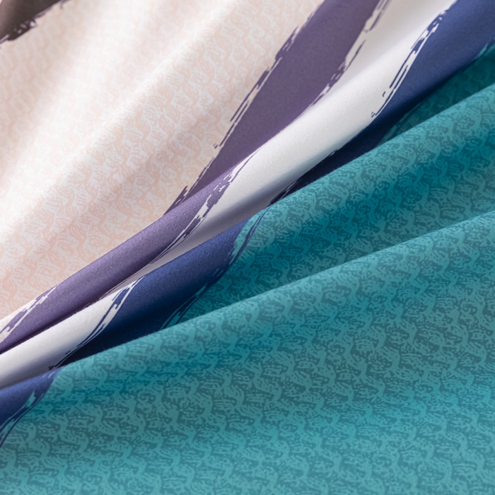 91家纺网 家纺一手货源 找家纺 文黛家居 2025新款-植物羊绒大版花四件套 鲸鱼恋