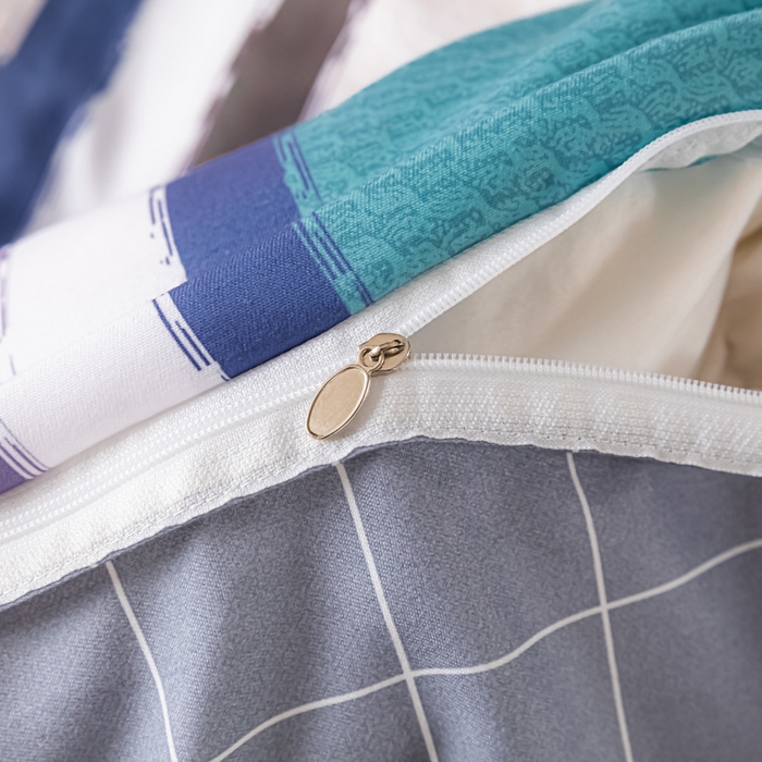 91家纺网 家纺一手货源 找家纺 文黛家居 2025新款-植物羊绒大版花四件套 鲸鱼恋