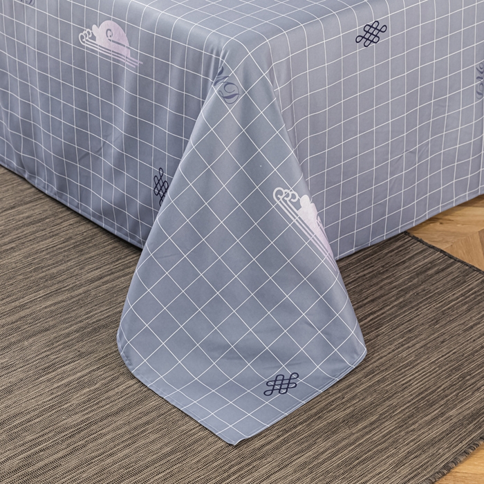 91家纺网 家纺一手货源 找家纺 文黛家居 2025新款-植物羊绒大版花四件套 鲸鱼恋