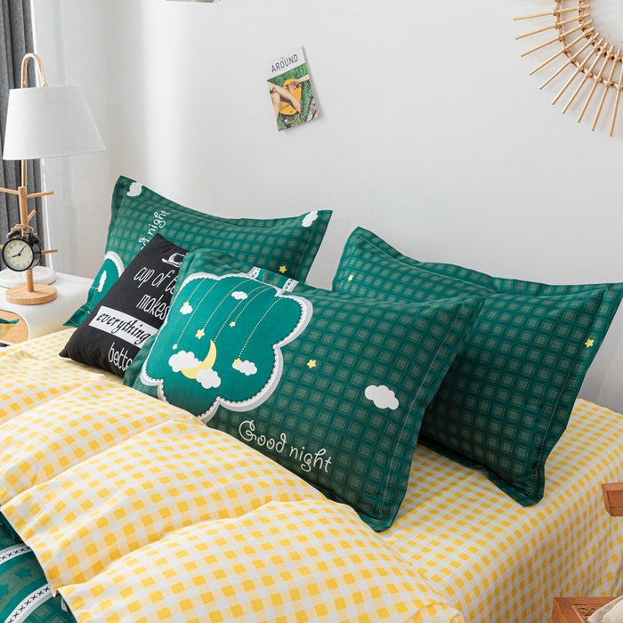 91家纺网 家纺一手货源 找家纺 文黛家居 2025新款-植物羊绒大版花四件套 迷离月色