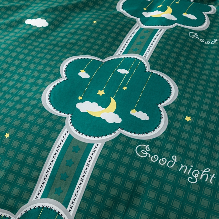 91家纺网 家纺一手货源 找家纺 文黛家居 2025新款-植物羊绒大版花四件套 迷离月色