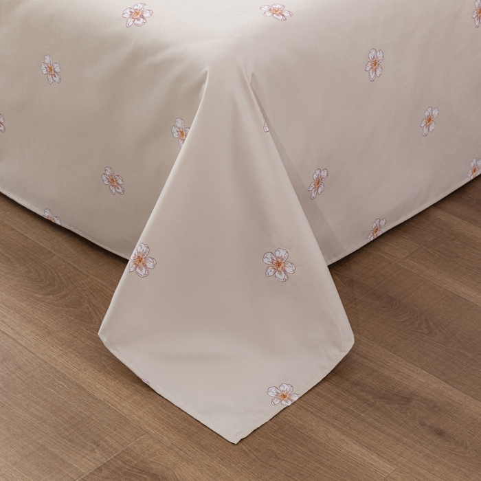 91家纺网 家纺一手货源 找家纺 文黛家居 2025新款-植物羊绒大版花四件套 陌上花开