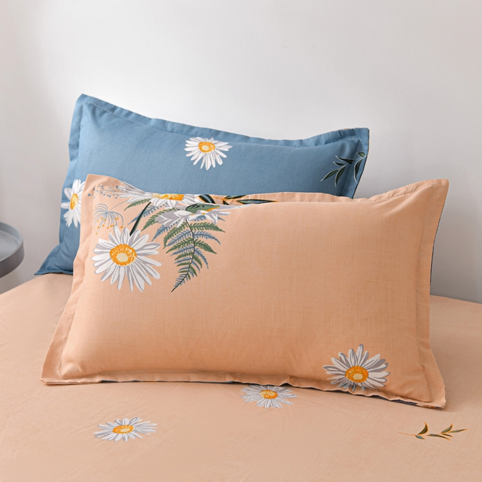 91家纺网 家纺一手货源 找家纺 文黛家居 2025新款-植物羊绒大版花四件套 情满菊花