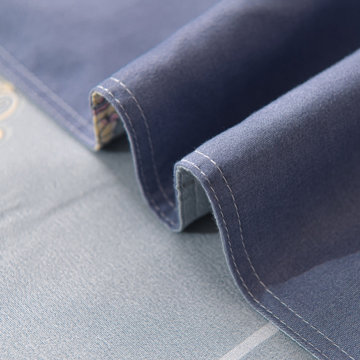 91家纺网 家纺一手货源 找家纺 文黛家居 2025新款-植物羊绒大版花四件套 喜上眉梢