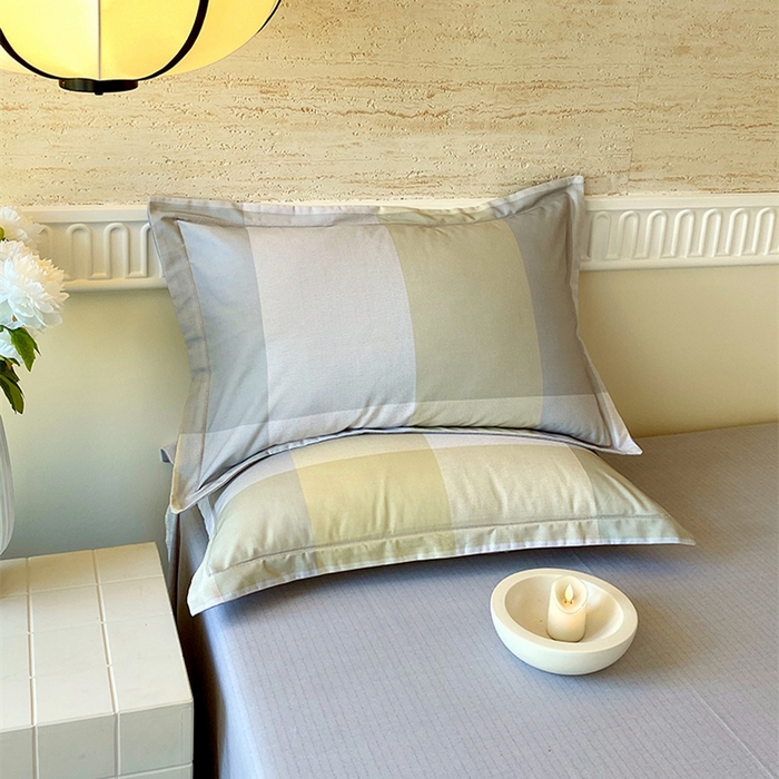 91家纺网 家纺一手货源 找家纺 悦织湾家纺 2025新款100%全棉磨毛四件套加厚加密喷气织造纯棉床上用品印花卡通小清新 马丁黄