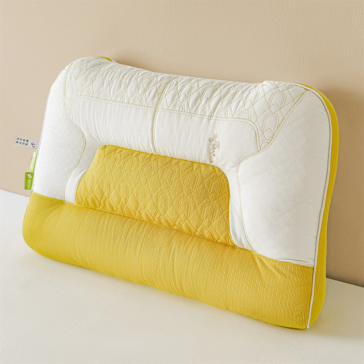 91家纺网 家纺一手货源 找家纺 （总）麦肯锡 2025新款spa护颈牵引枕枕头枕芯单枕芯