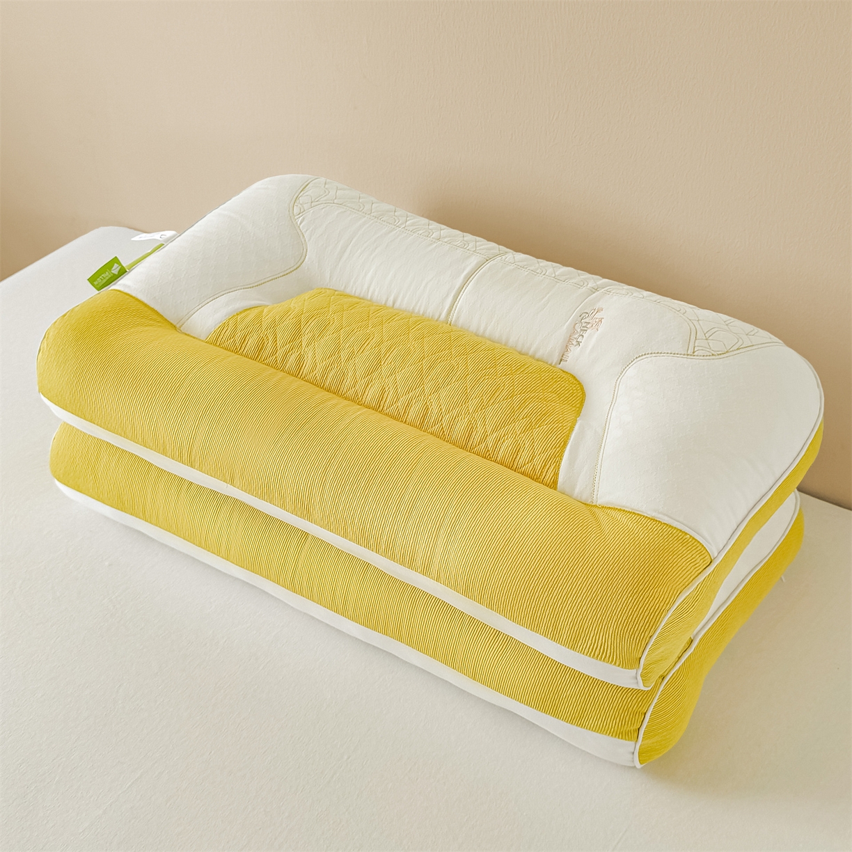 91家纺网 家纺一手货源 找家纺 （总）麦肯锡 2025新款spa护颈牵引枕枕头枕芯单枕芯