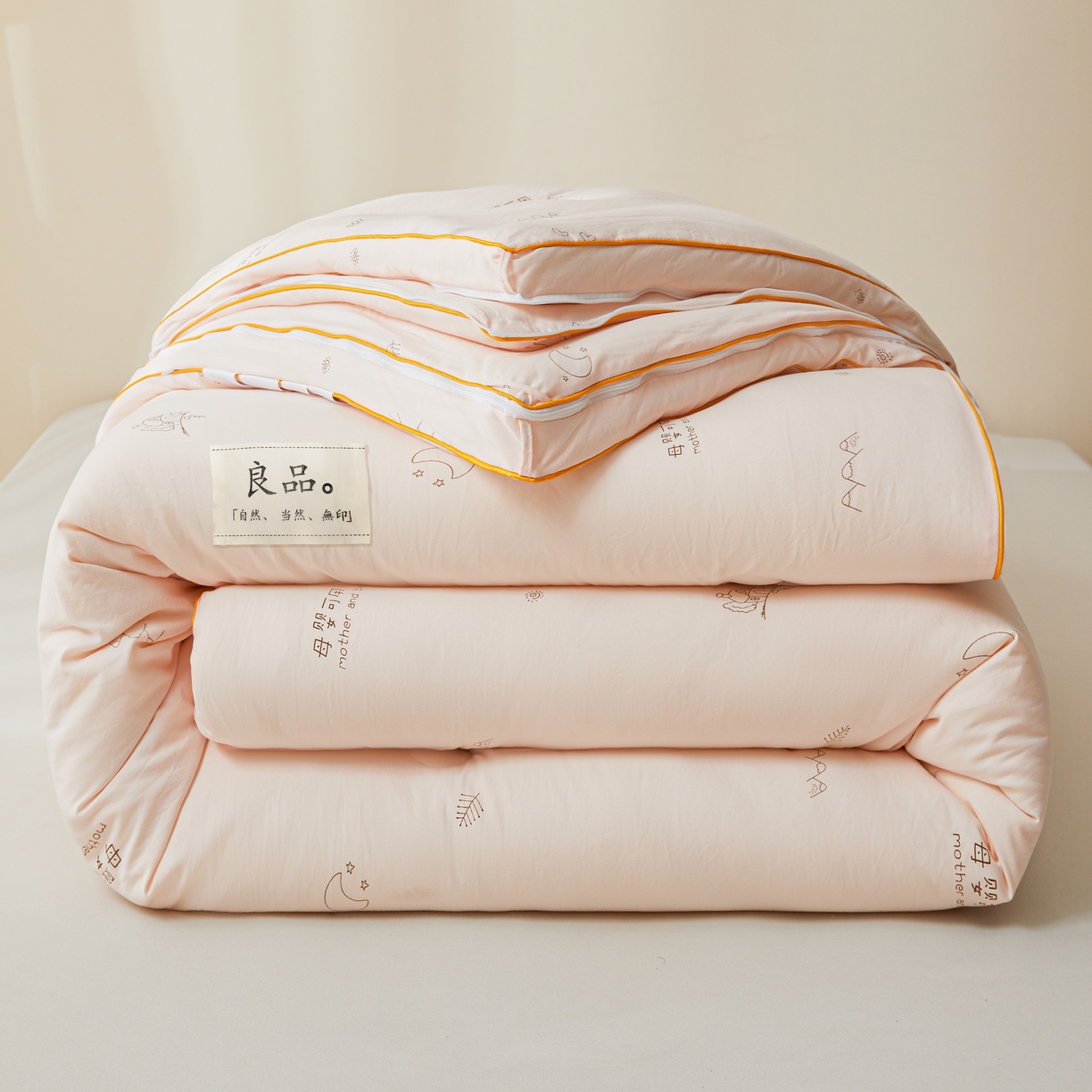 91家纺网 家纺一手货源 找家纺 （总）易博 2025新款水洗棉印花冬被被子被芯春秋被子母被直播批发夏被棉花被被