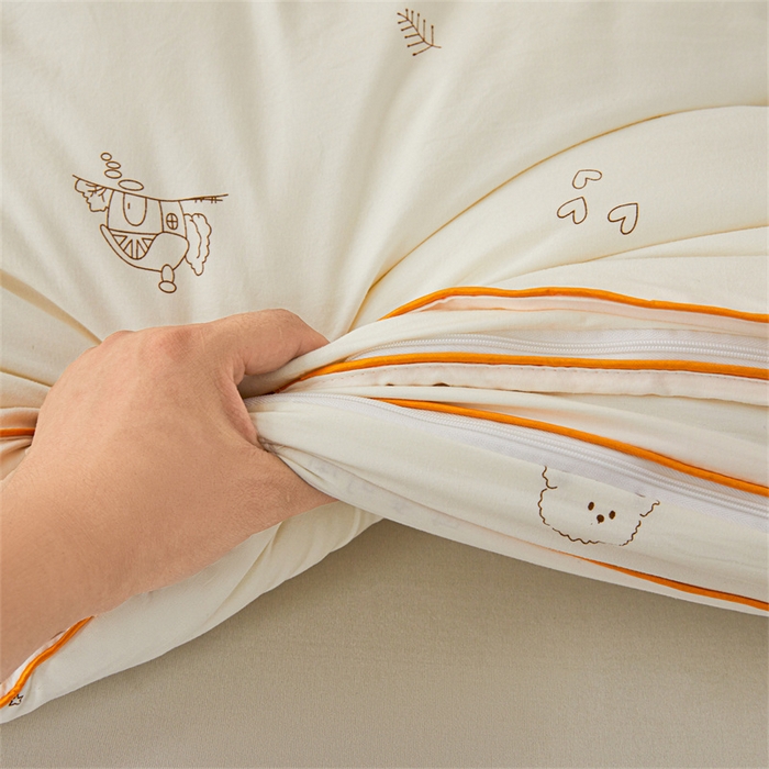 91家纺网 家纺一手货源 找家纺 （总）易博 2025新款水洗棉印花冬被被子被芯春秋被子母被直播批发夏被棉花被被