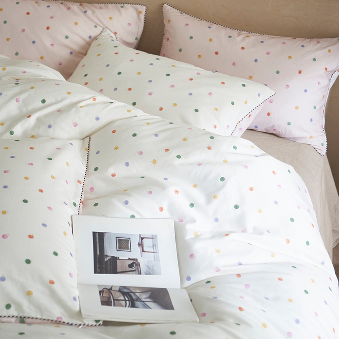 91家纺网 家纺一手货源 找家纺 （总）橙艺家居 2025新款滚绳款全棉纯棉磨毛四件套