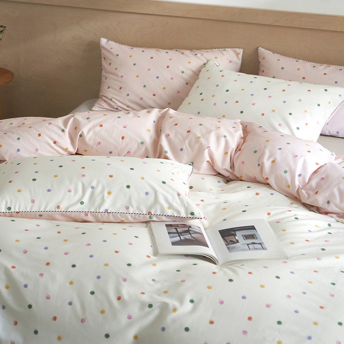 91家纺网 家纺一手货源 找家纺 （总）橙艺家居 2025新款滚绳款全棉纯棉磨毛四件套