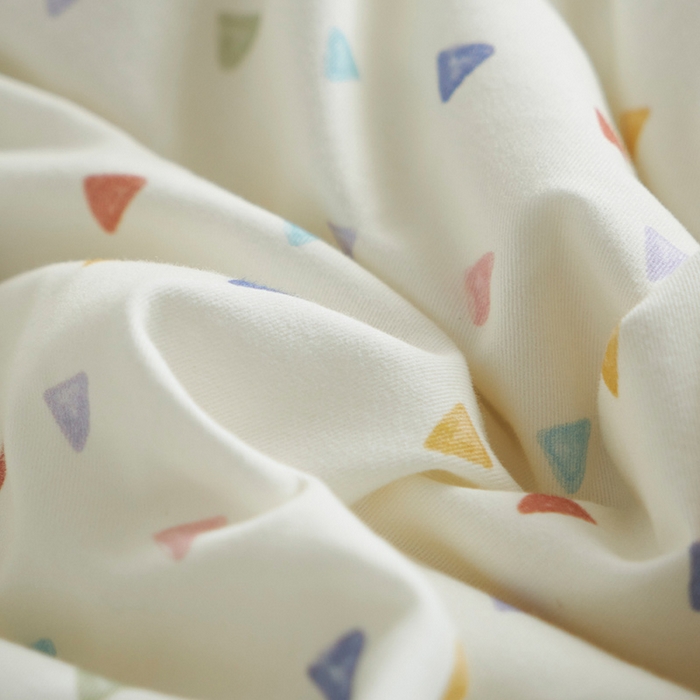 91家纺网 家纺一手货源 找家纺 橙艺家居 2025新款滚绳款全棉纯棉磨毛四件套 幸运日-绿白