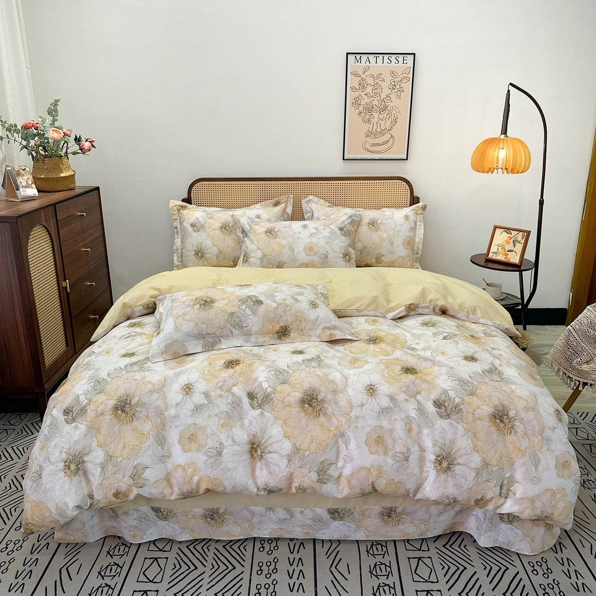 91家纺网 家纺一手货源 找家纺 （总）橙艺家居 2025新款秋冬全棉纯棉磨毛四件套