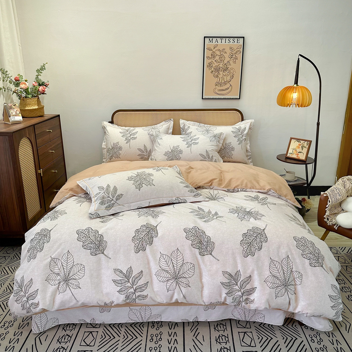 91家纺网 家纺一手货源 找家纺 （总）橙艺家居 2025新款秋冬全棉纯棉磨毛四件套