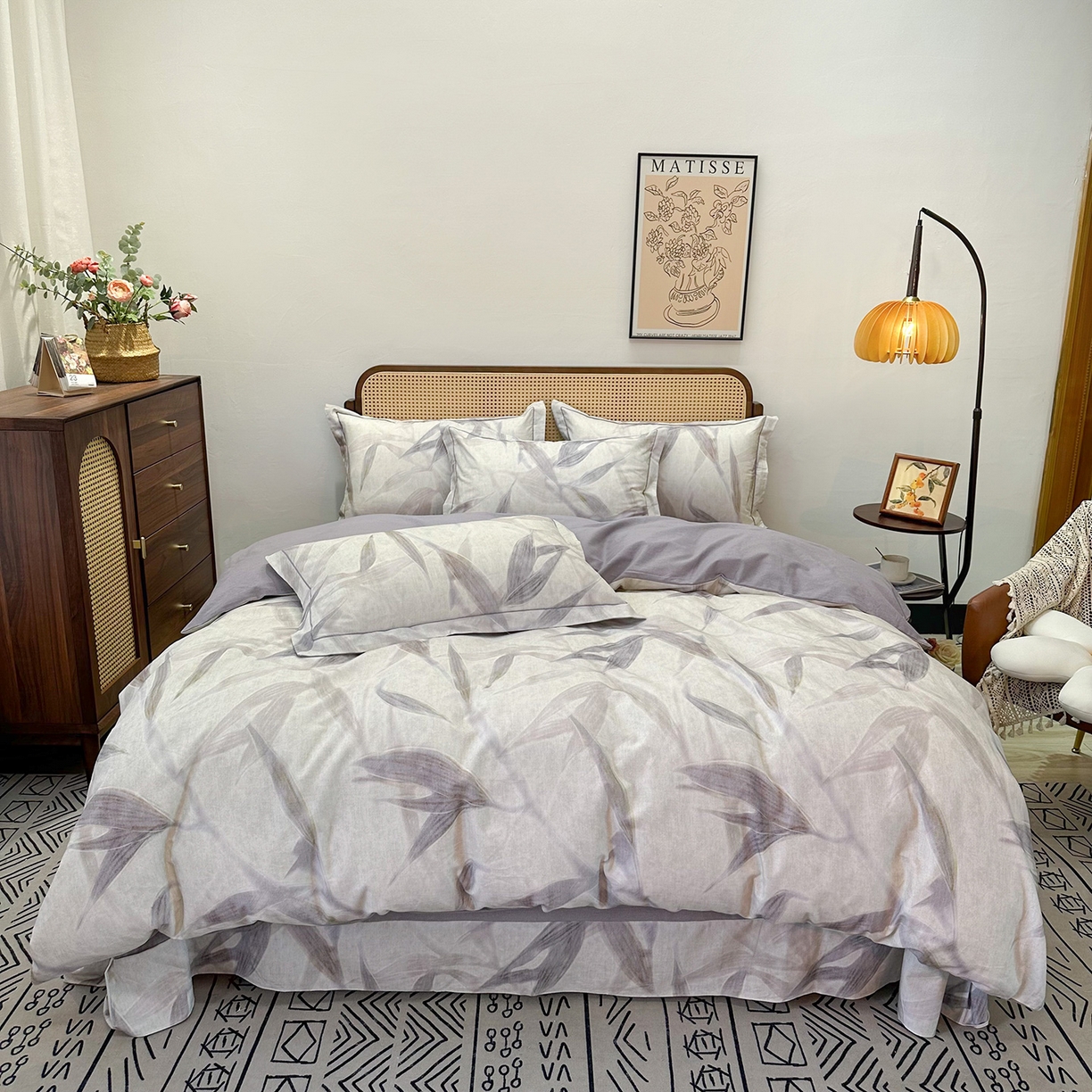 91家纺网 家纺一手货源 找家纺 （总）橙艺家居 2025新款秋冬全棉纯棉磨毛四件套