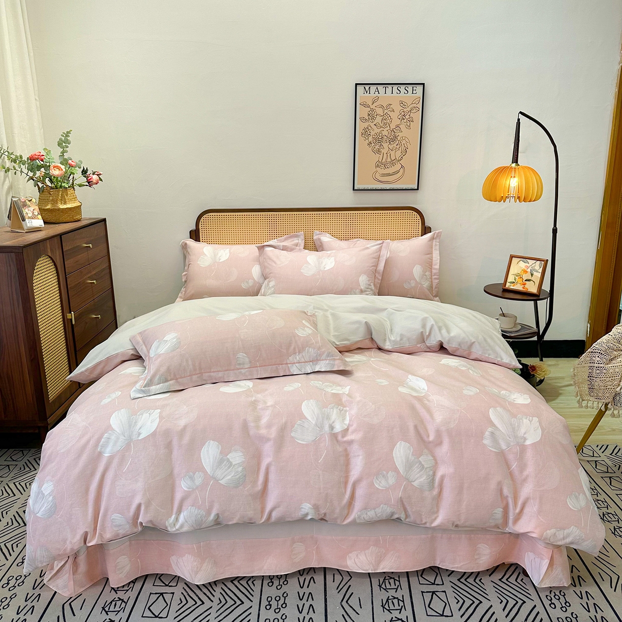 91家纺网 家纺一手货源 找家纺 （总）橙艺家居 2025新款秋冬全棉纯棉磨毛四件套