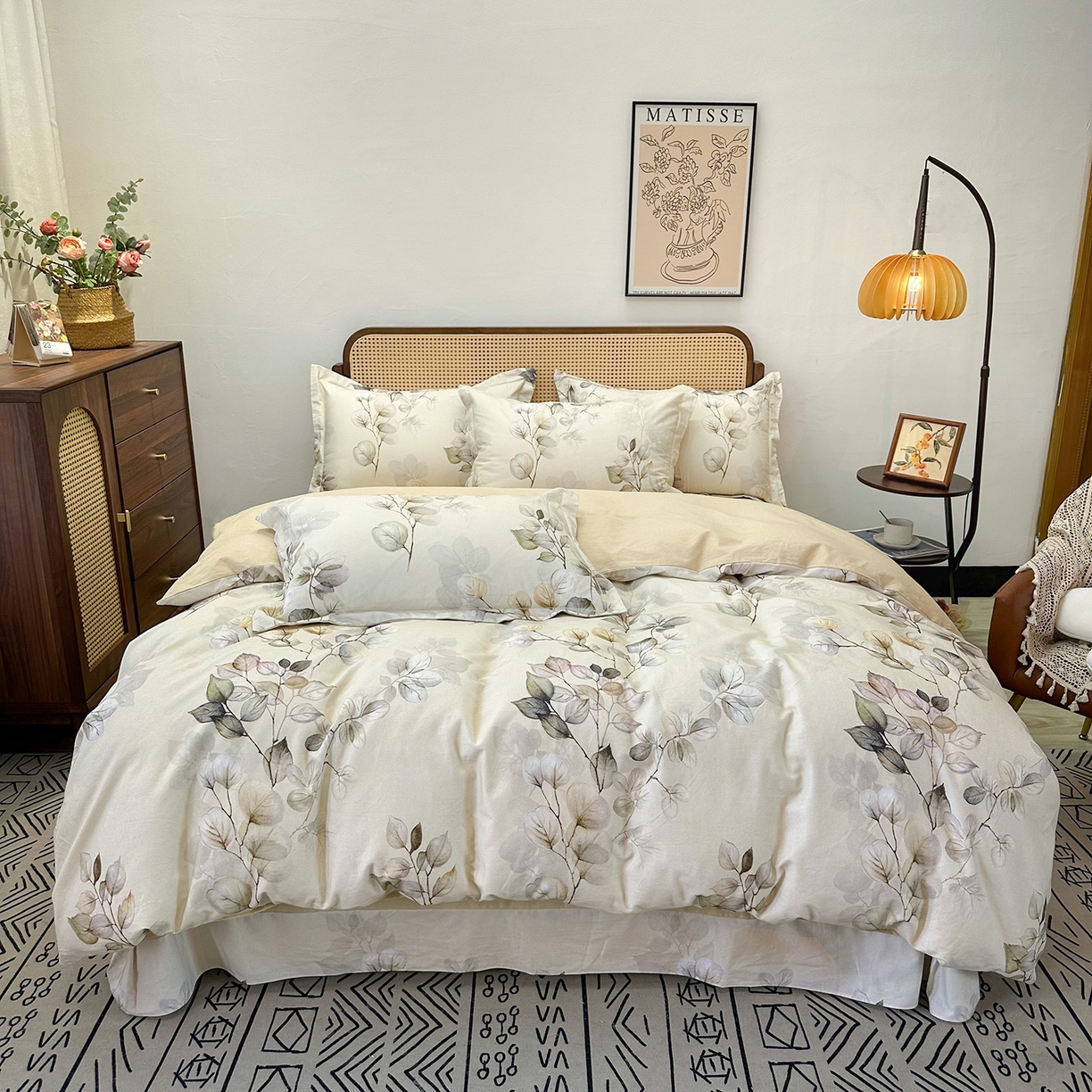 91家纺网 家纺一手货源 找家纺 （总）橙艺家居 2025新款秋冬全棉纯棉磨毛四件套