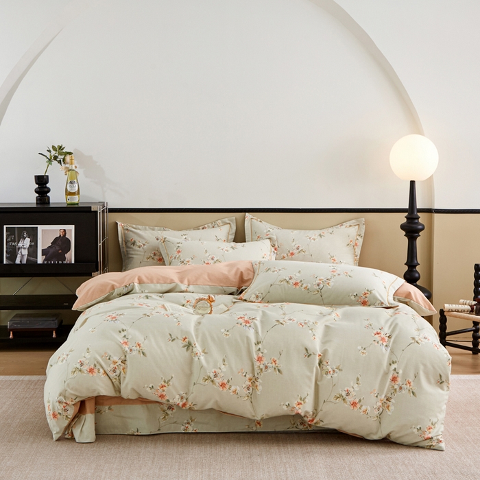 91家纺网 家纺一手货源 找家纺 （总）橙艺家居 2025新款秋冬全棉纯棉磨毛四件套