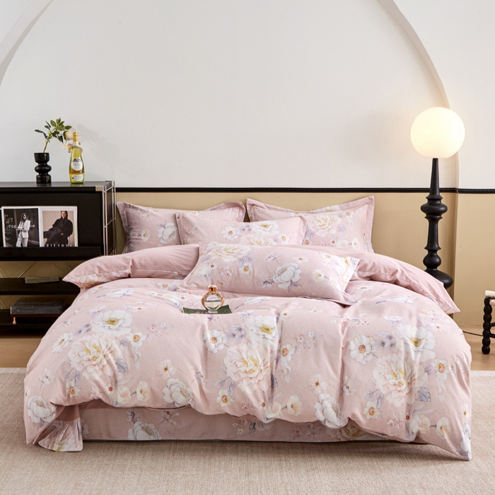 91家纺网 家纺一手货源 找家纺 （总）橙艺家居 2025新款秋冬全棉纯棉磨毛四件套