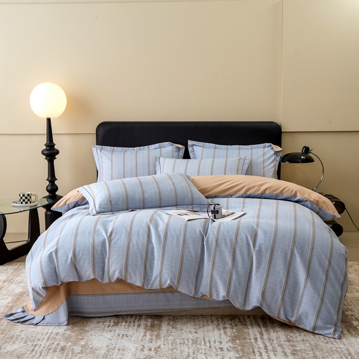 91家纺网 家纺一手货源 找家纺 （总）橙艺家居 2025新款秋冬全棉纯棉磨毛四件套