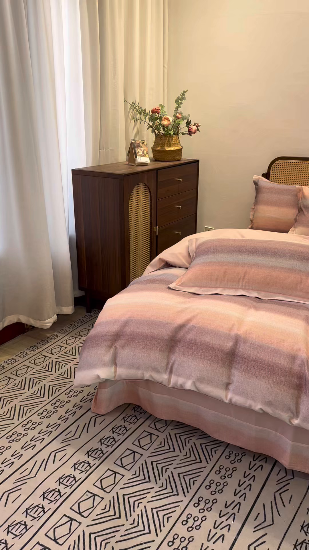 91家纺网 家纺一手货源 找家纺 橙艺家居 2025新款秋冬全棉纯棉磨毛四件套 简希