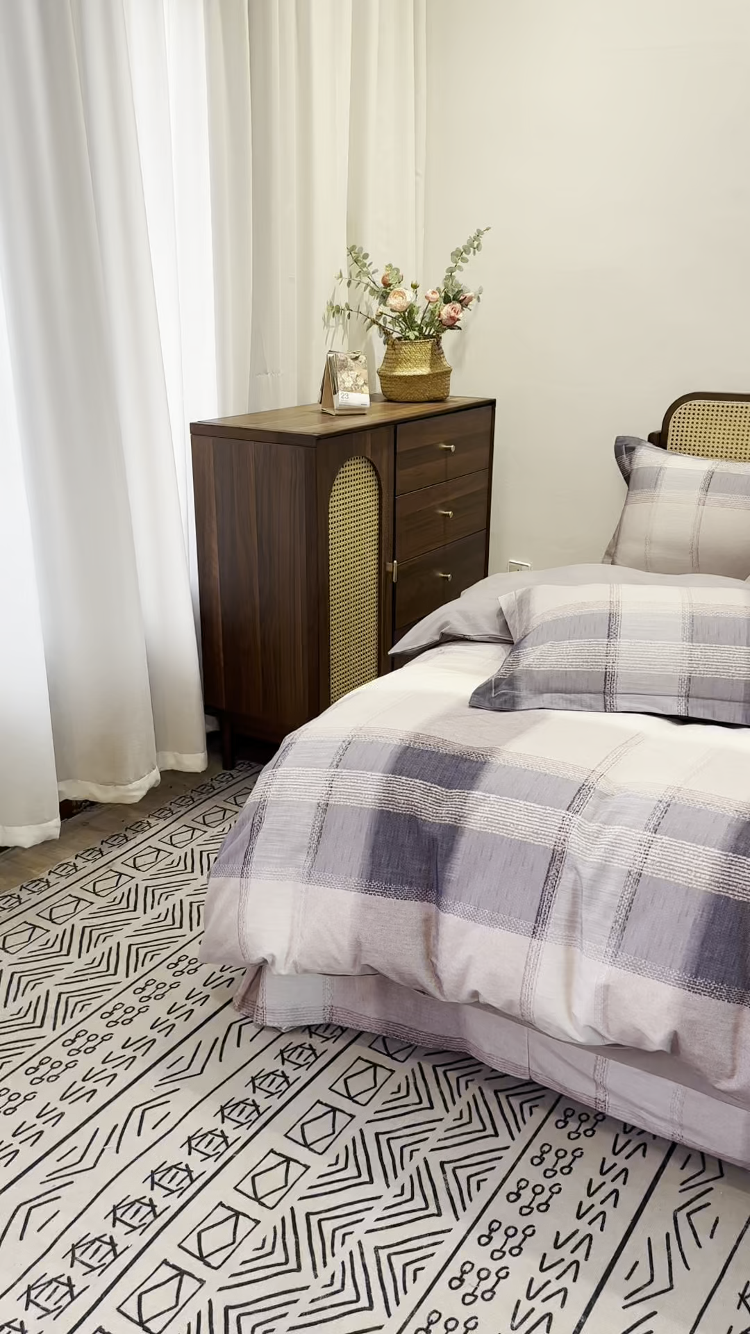 91家纺网 家纺一手货源 找家纺 橙艺家居 2025新款秋冬全棉纯棉磨毛四件套 轻织漫冬