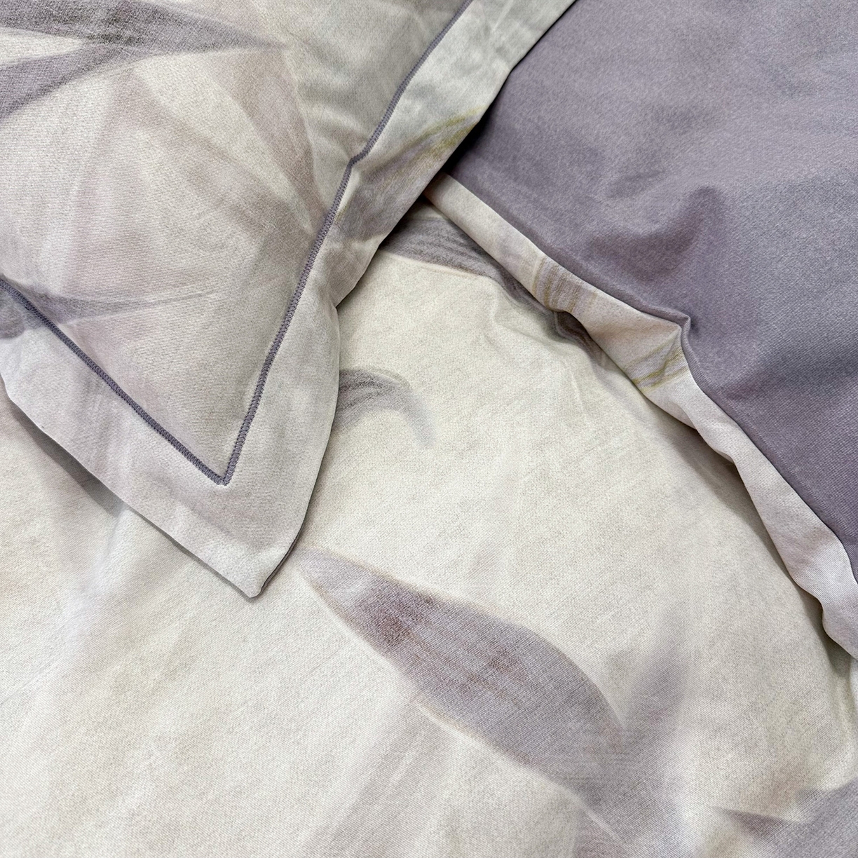 91家纺网 家纺一手货源 找家纺 橙艺家居 2025新款秋冬全棉纯棉磨毛四件套 清风徐来