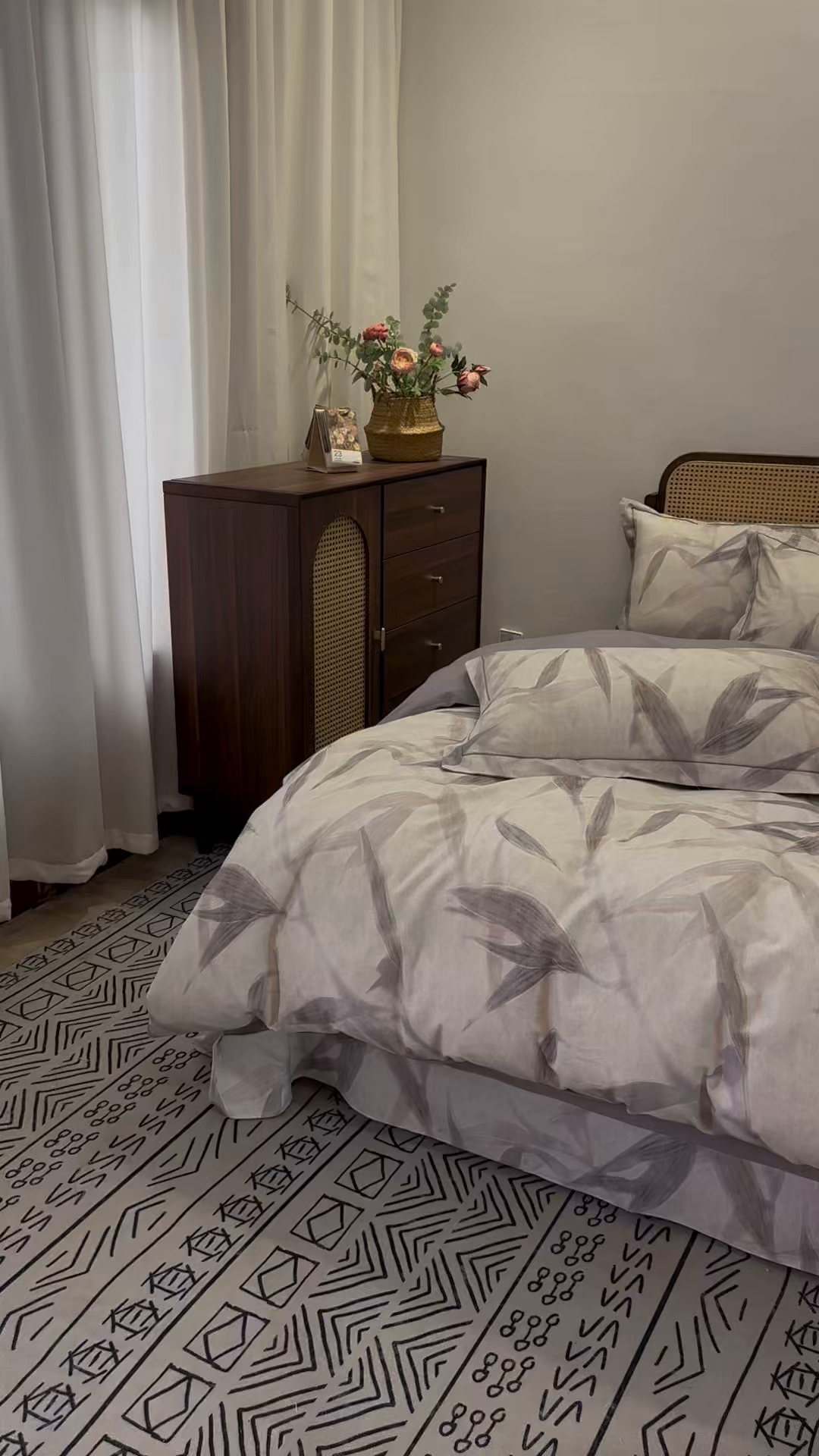 91家纺网 家纺一手货源 找家纺 橙艺家居 2025新款秋冬全棉纯棉磨毛四件套 清风徐来