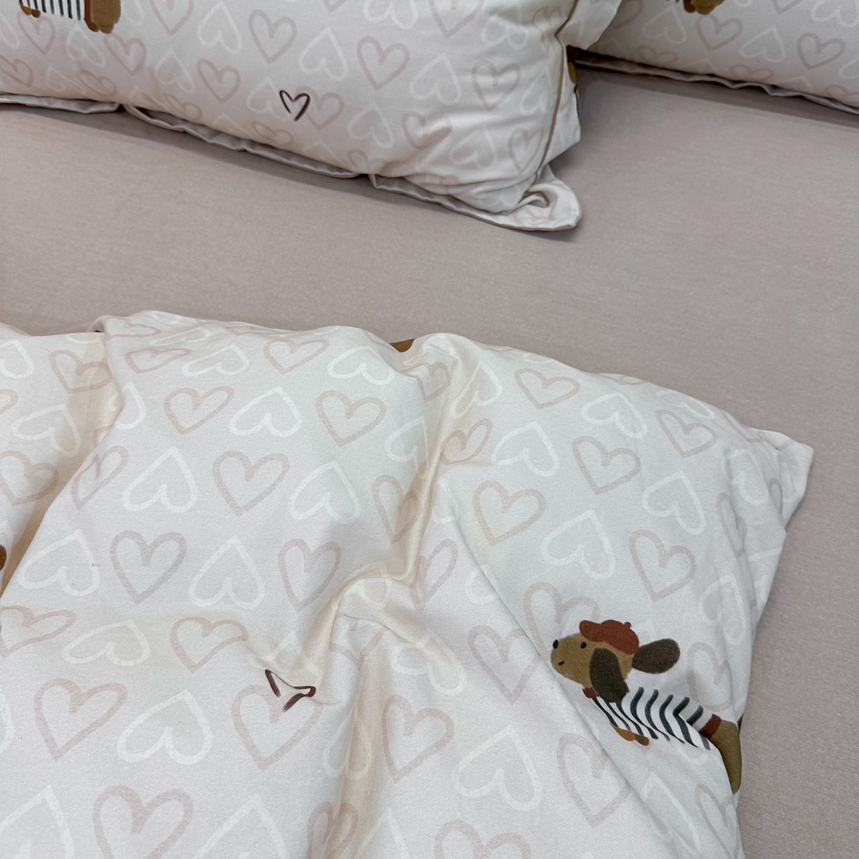 91家纺网 家纺一手货源 找家纺 橙艺家居 2025新款秋冬全棉纯棉磨毛四件套 旺趣