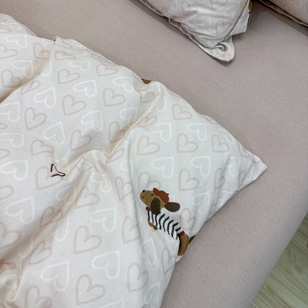 91家纺网 家纺一手货源 找家纺 橙艺家居 2025新款秋冬全棉纯棉磨毛四件套 旺趣