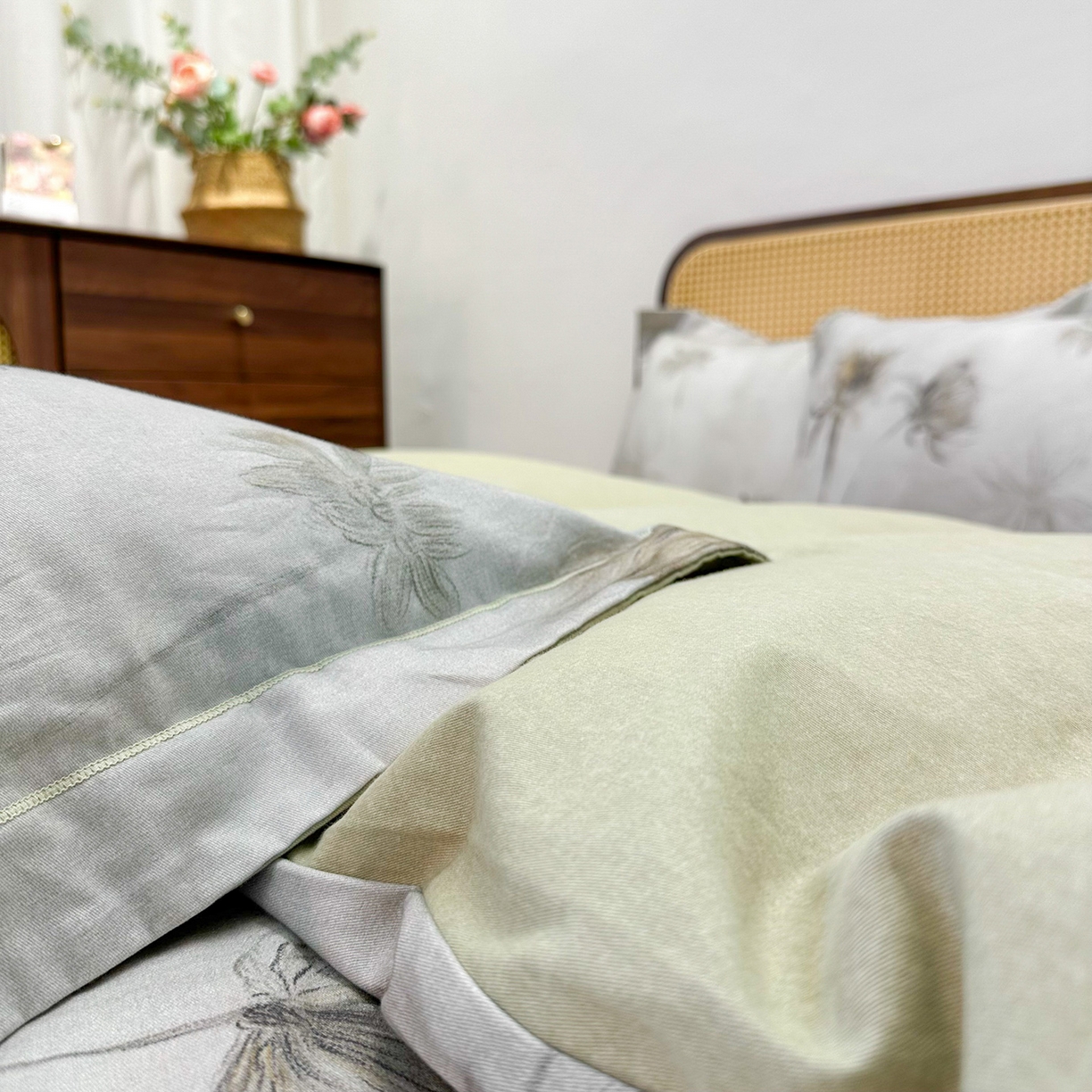 91家纺网 家纺一手货源 找家纺 橙艺家居 2025新款秋冬全棉纯棉磨毛四件套 嬉秋集