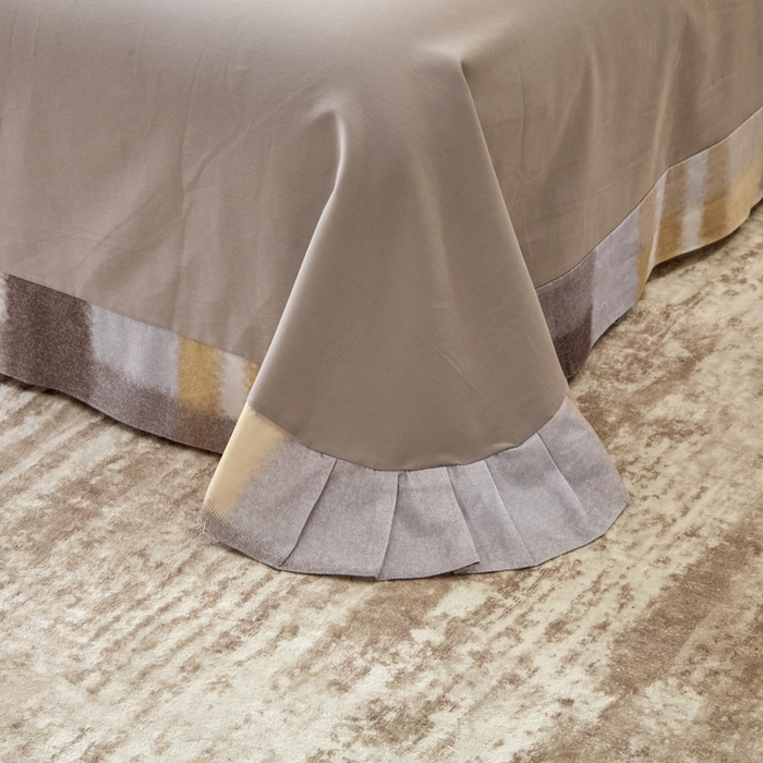 91家纺网 家纺一手货源 找家纺 橙艺家居 2025新款秋冬全棉纯棉磨毛四件套 敬流年