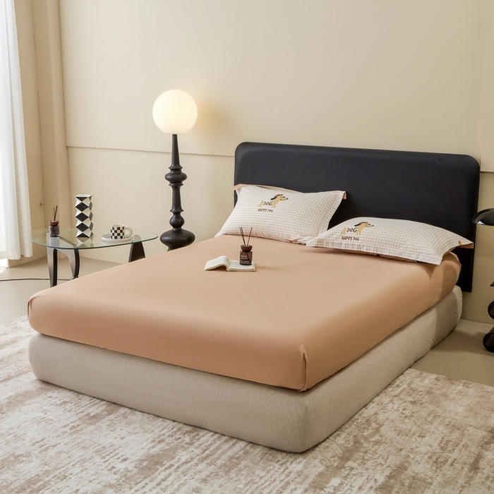 91家纺网 家纺一手货源 找家纺 橙艺家居 2025新款秋冬全棉纯棉磨毛四件套 旺财多多