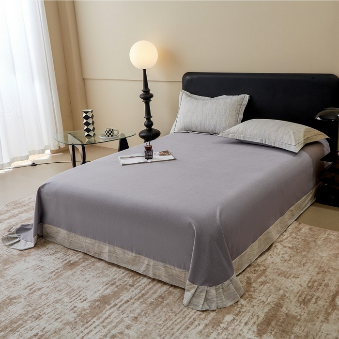 91家纺网 家纺一手货源 找家纺 橙艺家居 2025新款秋冬全棉纯棉磨毛四件套 寻意