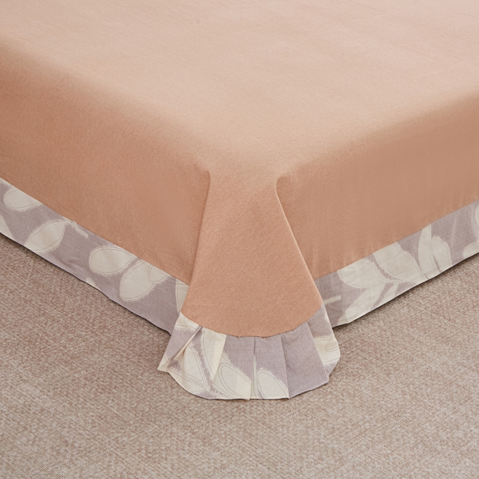 91家纺网 家纺一手货源 找家纺 橙艺家居 2025新款秋冬全棉纯棉磨毛四件套 亦初