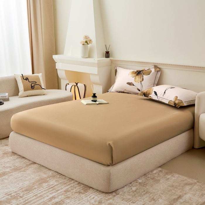 91家纺网 家纺一手货源 找家纺 橙艺家居 2025新款秋冬全棉纯棉磨毛四件套 知晓