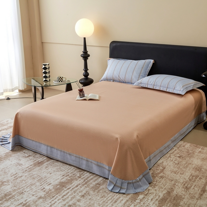 91家纺网 家纺一手货源 找家纺 橙艺家居 2025新款秋冬全棉纯棉磨毛四件套 妆海