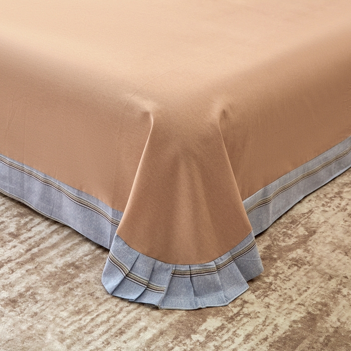 91家纺网 家纺一手货源 找家纺 橙艺家居 2025新款秋冬全棉纯棉磨毛四件套 妆海