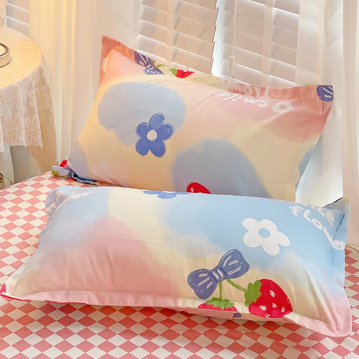 91家纺网 家纺一手货源 找家纺 （总）文黛2025新款植物羊绒小版花四件套-场景一