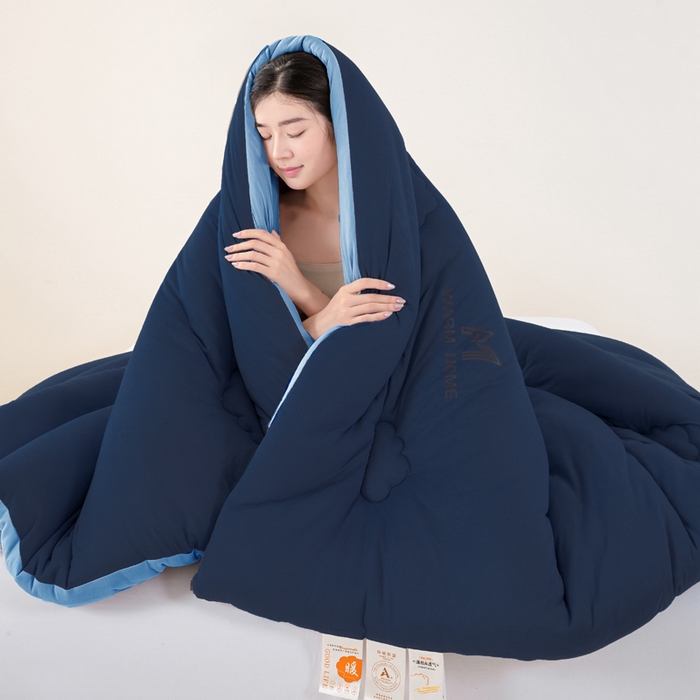 91家纺网 家纺一手货源 找家纺 （总）憨豆家纺 2025新款针织棉云朵被星球深睡眠秋冬保暖被子春秋被云柔大豆被冬被四季被芯（含买家秀）