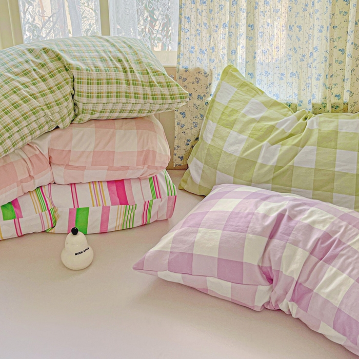 91家纺网 家纺一手货源 找家纺 繁花家居 2025软爆高克重水洗棉床单床笠单件 学生季跑量款 组合图仅供展示