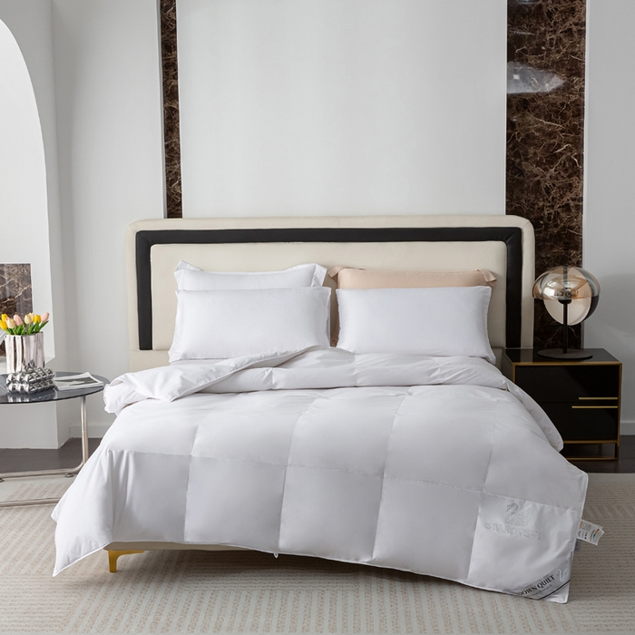 91家纺网 家纺一手货源 找家纺 （总）好老表被业 2025新款95白鹅绒羽绒被被子被芯