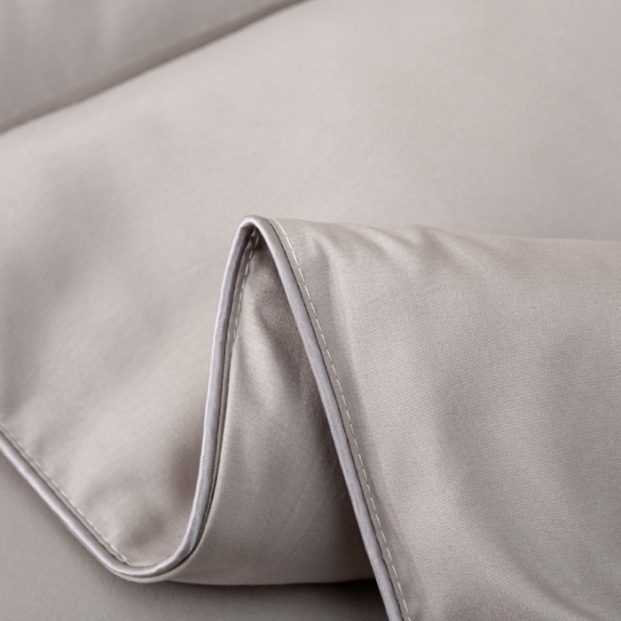 91家纺网 家纺一手货源 找家纺 好老表被业 2025新款95白鹅绒羽绒被被子被芯 纯棉-灰色加拿大