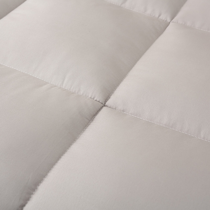 91家纺网 家纺一手货源 找家纺 好老表被业 2025新款95白鹅绒羽绒被被子被芯 纯棉-灰色加拿大