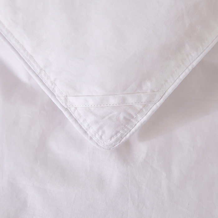 91家纺网 家纺一手货源 找家纺 好老表被业 2025新款95白鹅绒羽绒被被子被芯 纯棉-白色加拿大