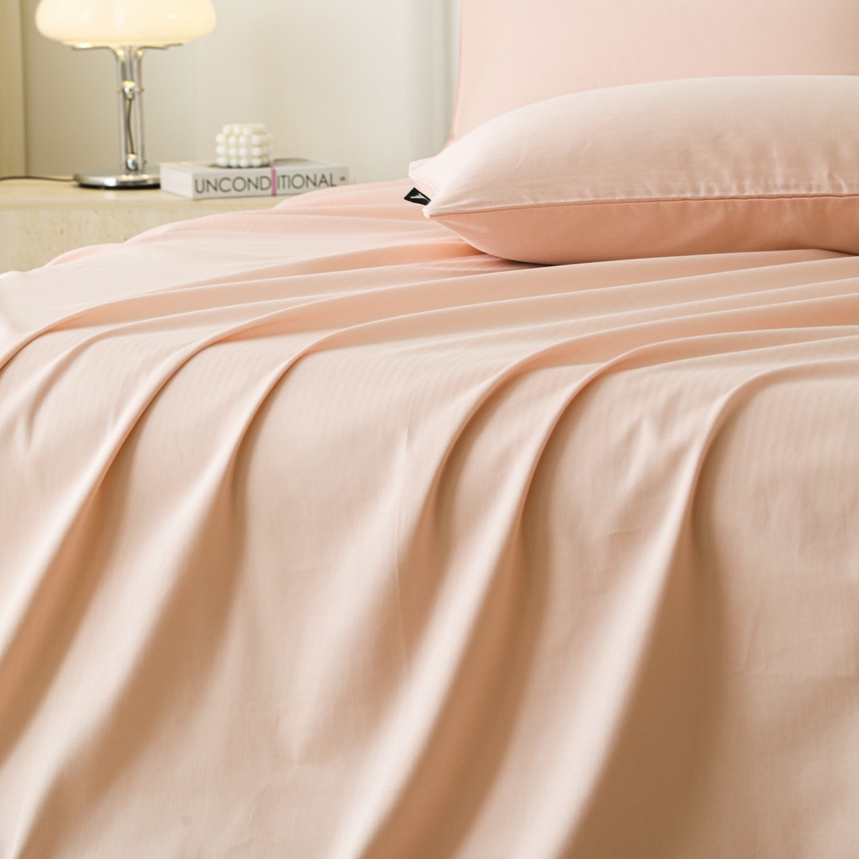 91家纺网 家纺一手货源 找家纺 眠博士 2025新款大雁纹小提花全棉纯棉床单单件-单床单 床单-雁纹粉