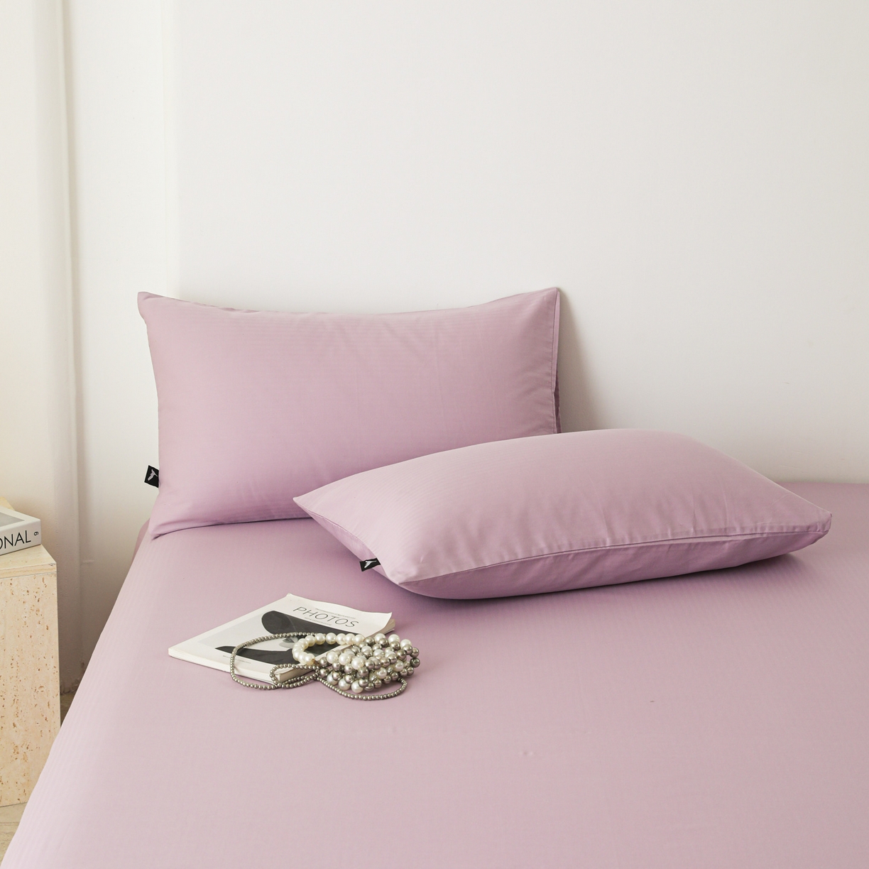 91家纺网 家纺一手货源 找家纺 眠博士 2025新款大雁纹小提花全棉纯棉床单单件-单床单 床单-雁纹紫